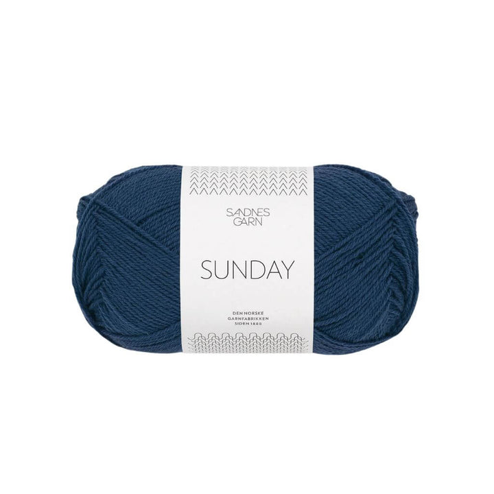 Sandnes Garn Sunday - 50g 6062 - Mørk blå Lieblingsgarn