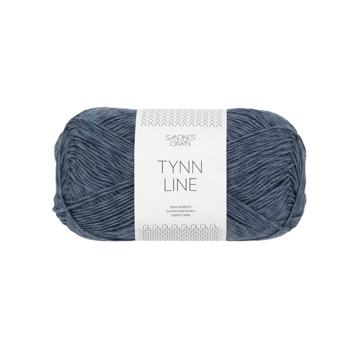 Sandnes Garn Tynn Line - 50g 6061 - Mørk Blågrå Lieblingsgarn