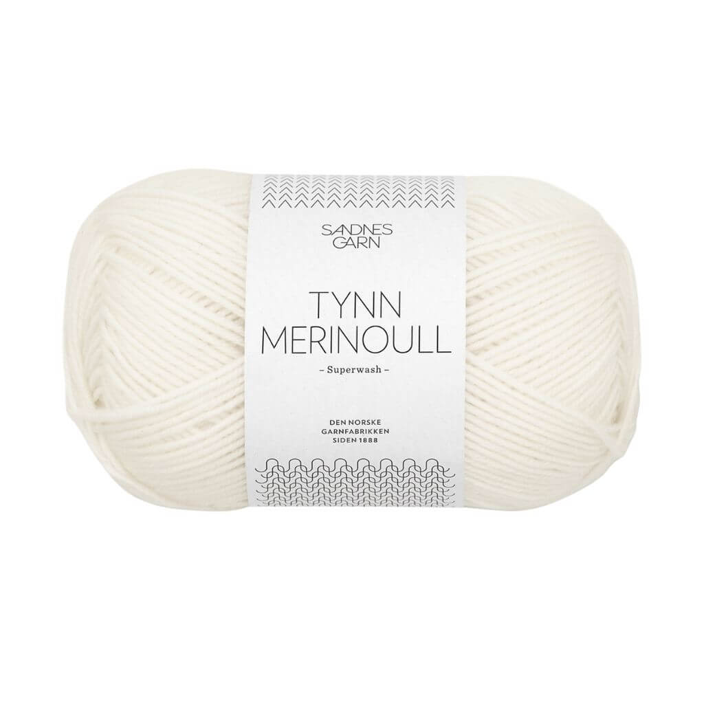 Sandnes Tynn Merinoull - 50g 1002 - Natur Lieblingsgarn