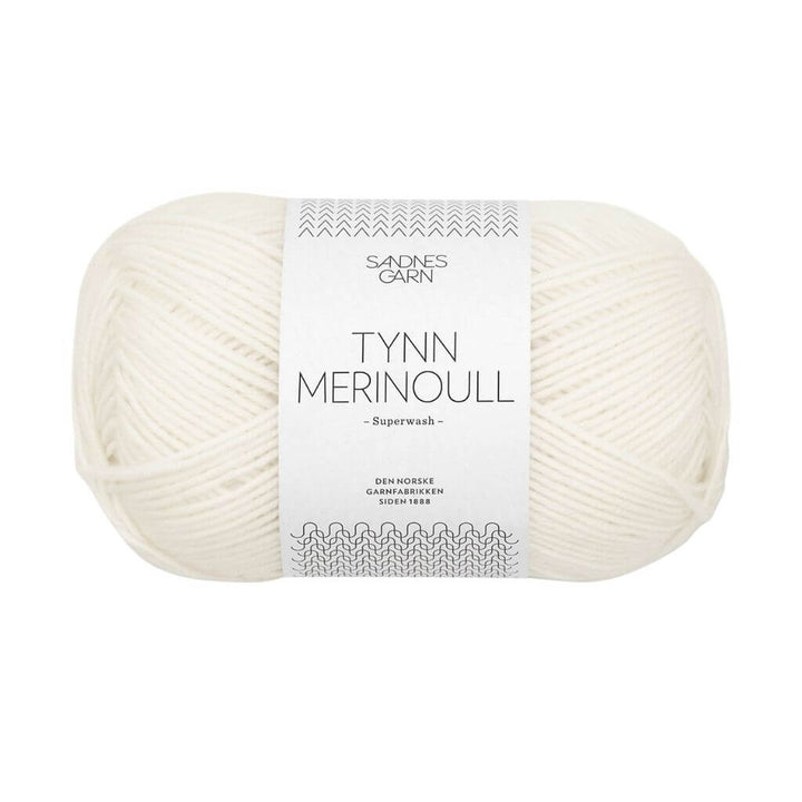 Sandnes Tynn Merinoull - 50g 1002 - Natur Lieblingsgarn