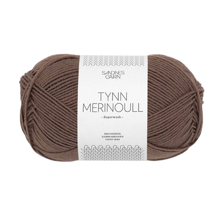 Sandnes Tynn Merinoull - 50g 3161 - Mellombrun Lieblingsgarn