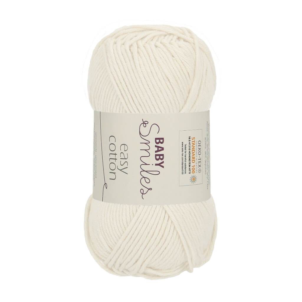 Schachenmayr Baby Smiles Easy Cotton 50g - Babywolle 1002 - Natur Lieblingsgarn