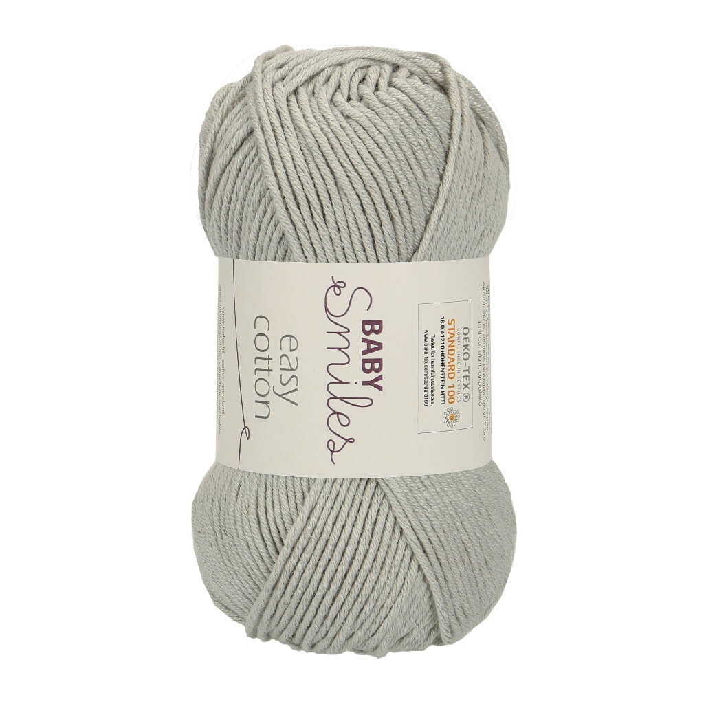 Schachenmayr Baby Smiles Easy Cotton 50g - Babywolle 1090 - Grau Lieblingsgarn
