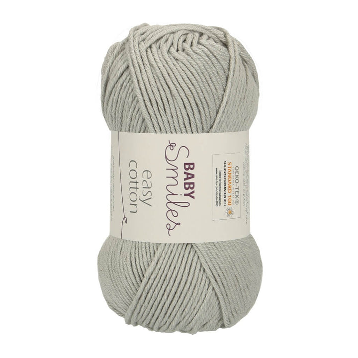 Schachenmayr Baby Smiles Easy Cotton 50g - Babywolle 1090 - Grau Lieblingsgarn