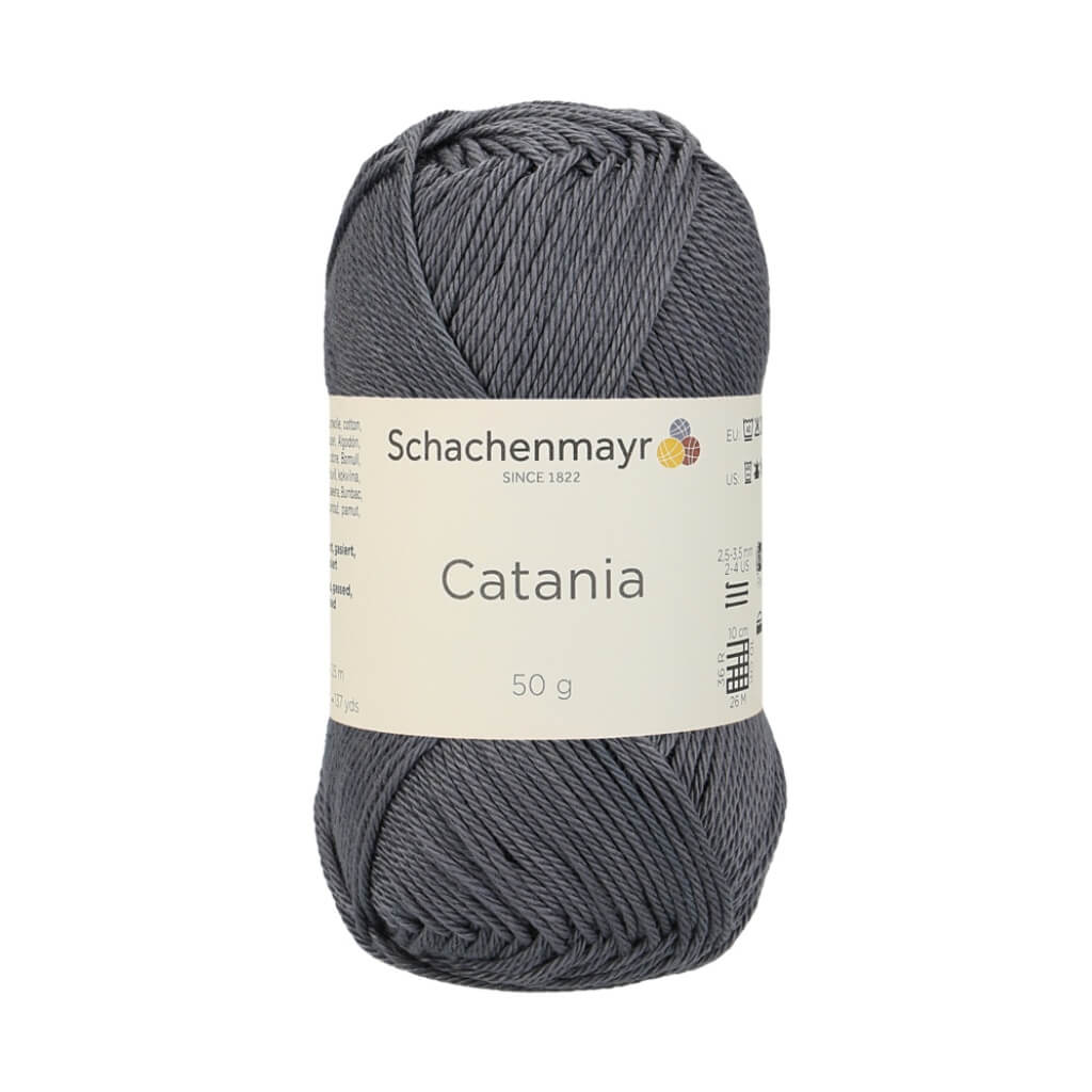 Schachenmayr Catania Originals - Baumwollgarn 429 - Anthrazit Lieblingsgarn