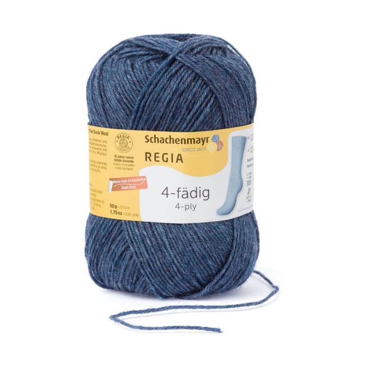 Schachenmayr Regia Uni 4-Fädig 50 Gramm 2137 - Jeans Meliert Lieblingsgarn