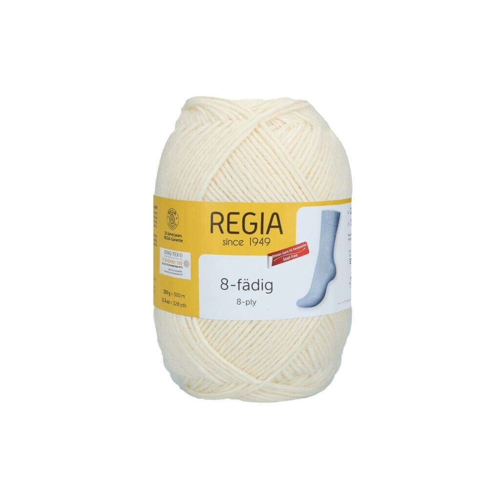 Schachenmayr Regia Uni 8-fach 150g 1992 - Natur Lieblingsgarn