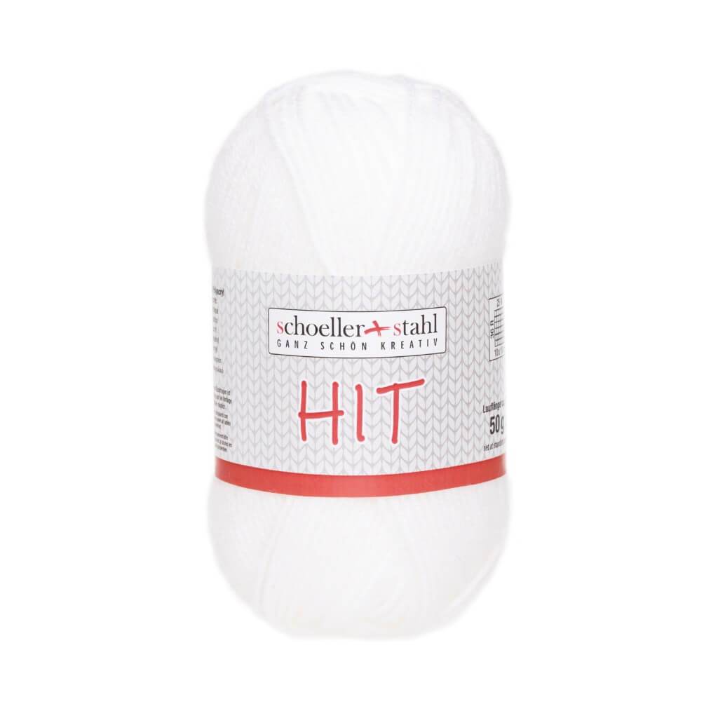 Schoeller+Stahl Hit 50g 1 - Weiss Lieblingsgarn