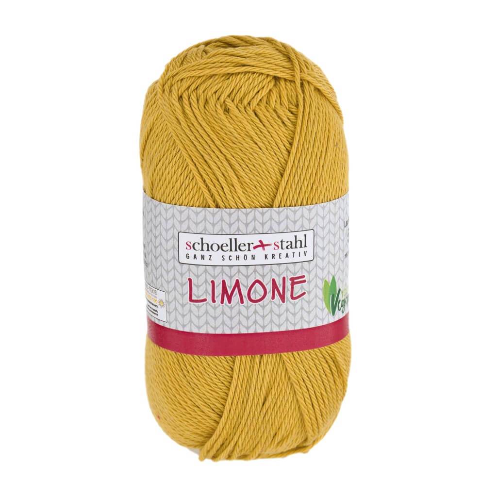 Schoeller + Stahl Limone 50g - Baumwollgarn 186 - Senf Lieblingsgarn