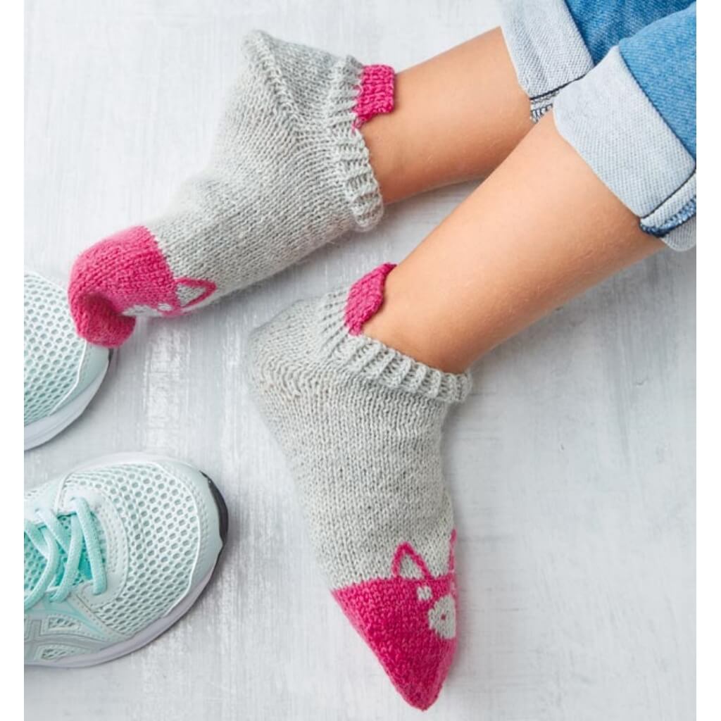 Sneakersocken stricken mit Wow-Effekt Lieblingsgarn