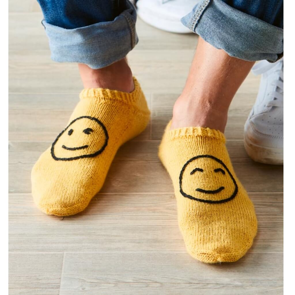 Sneakersocken stricken mit Wow-Effekt Lieblingsgarn