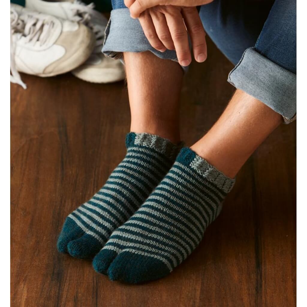 Sneakersocken stricken mit Wow-Effekt Lieblingsgarn