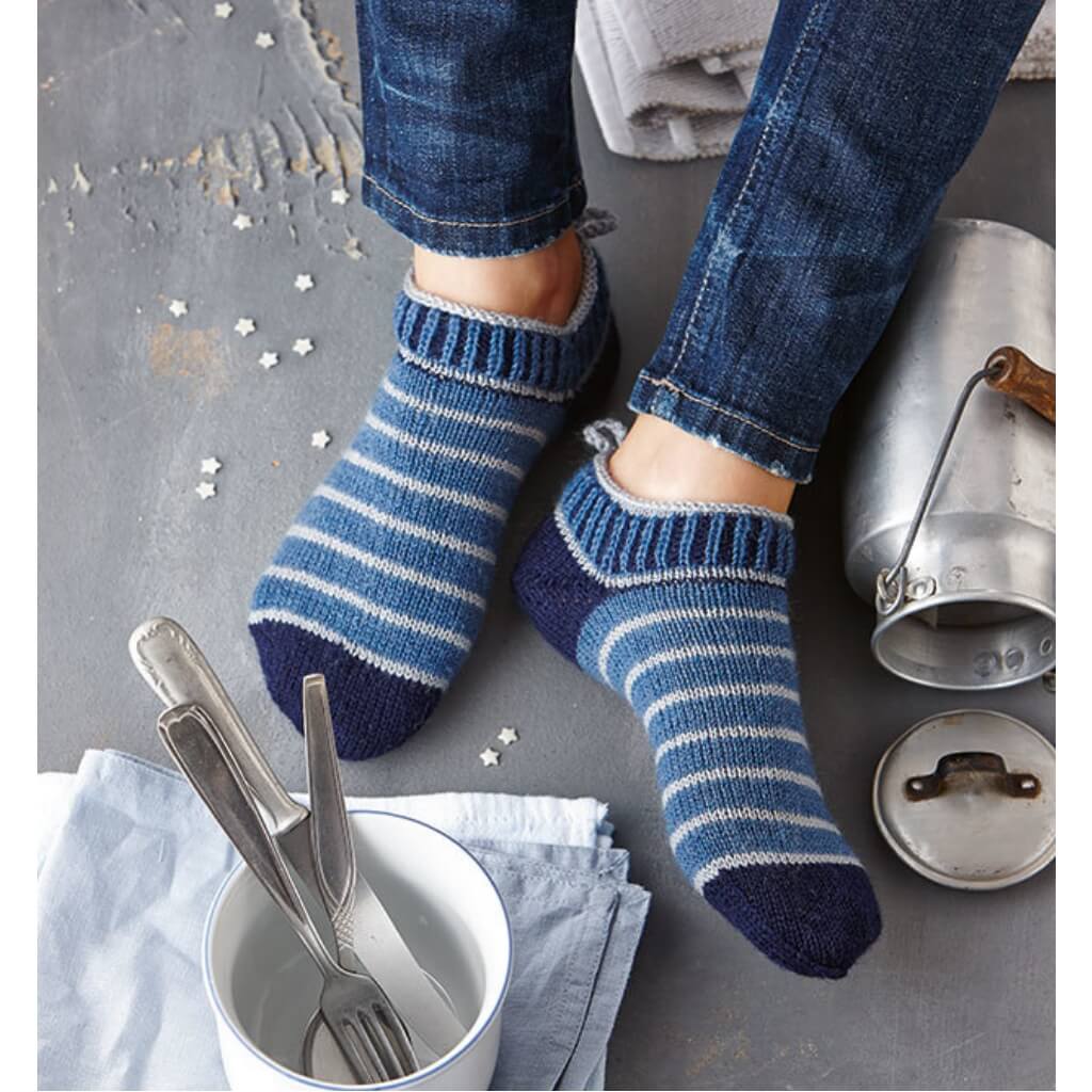 Socken stricken mit dem CraSyTrio Lieblingsgarn
