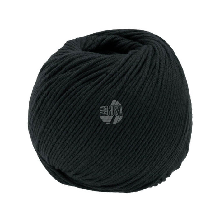 Lana Grossa Soft Cotton 50 g 34 - Schwarz Lieblingsgarn