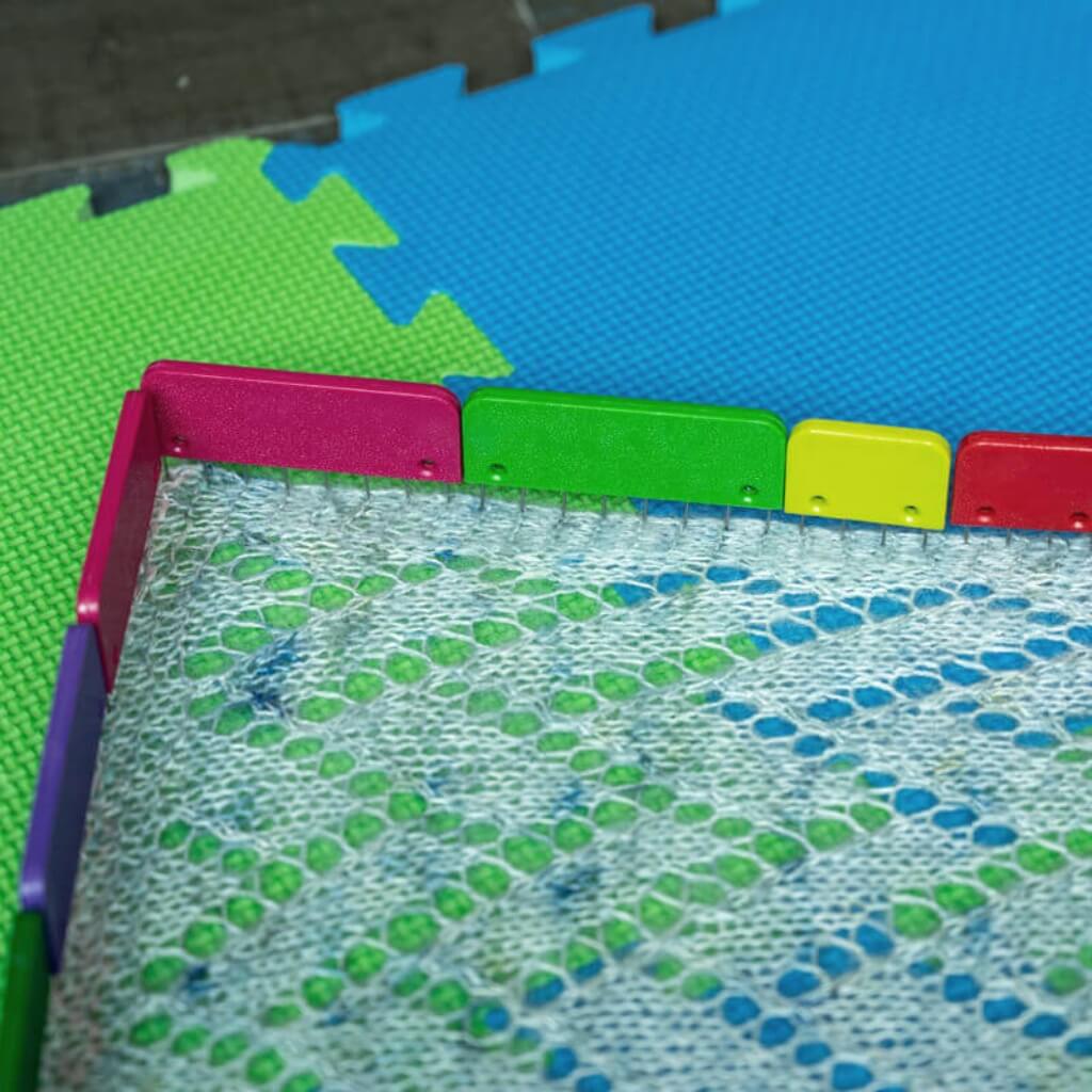 KnitPro Kammnadeln Regenbogen - Zum Spannen von Lace Projekten Lieblingsgarn
