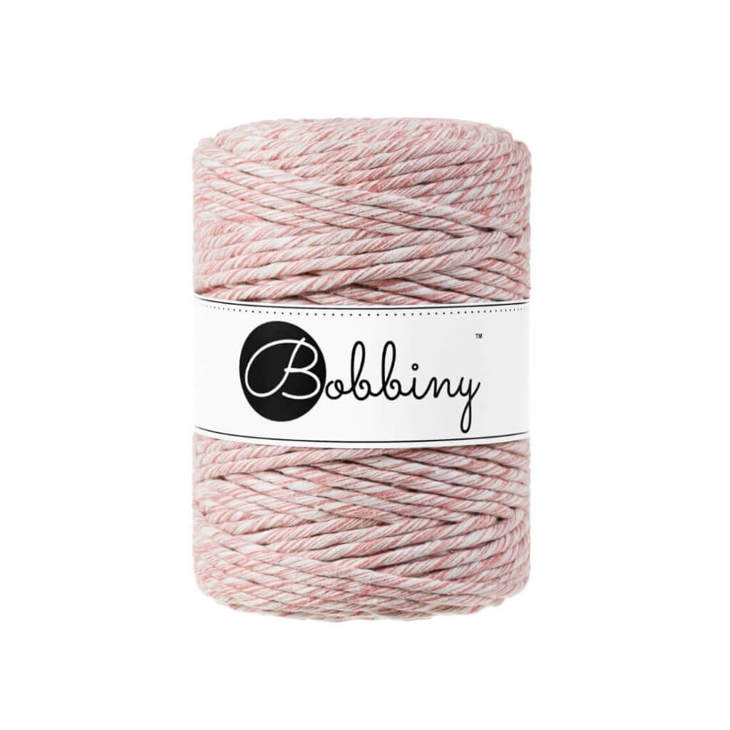 Bobbiny Makramee Garn 5 mm x 100 m Strawberry Lieblingsgarn