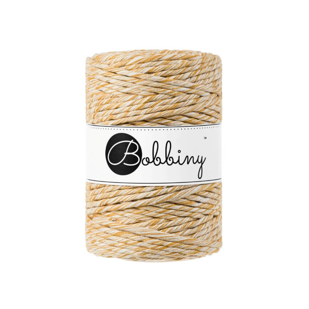 Bobbiny Makramee Garn 5 mm x 100 m Sunflower Lieblingsgarn