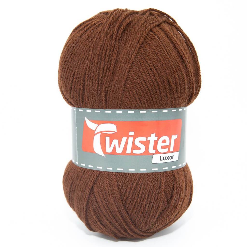 Twister Luxor Uni 150g 88 - Braun Lieblingsgarn