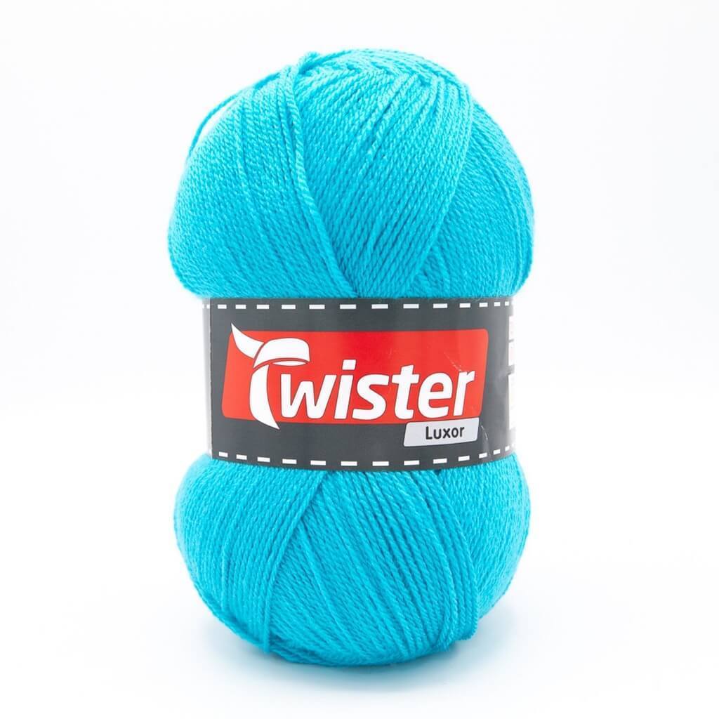 Twister Luxor Uni 150g 62 - Türkis Lieblingsgarn