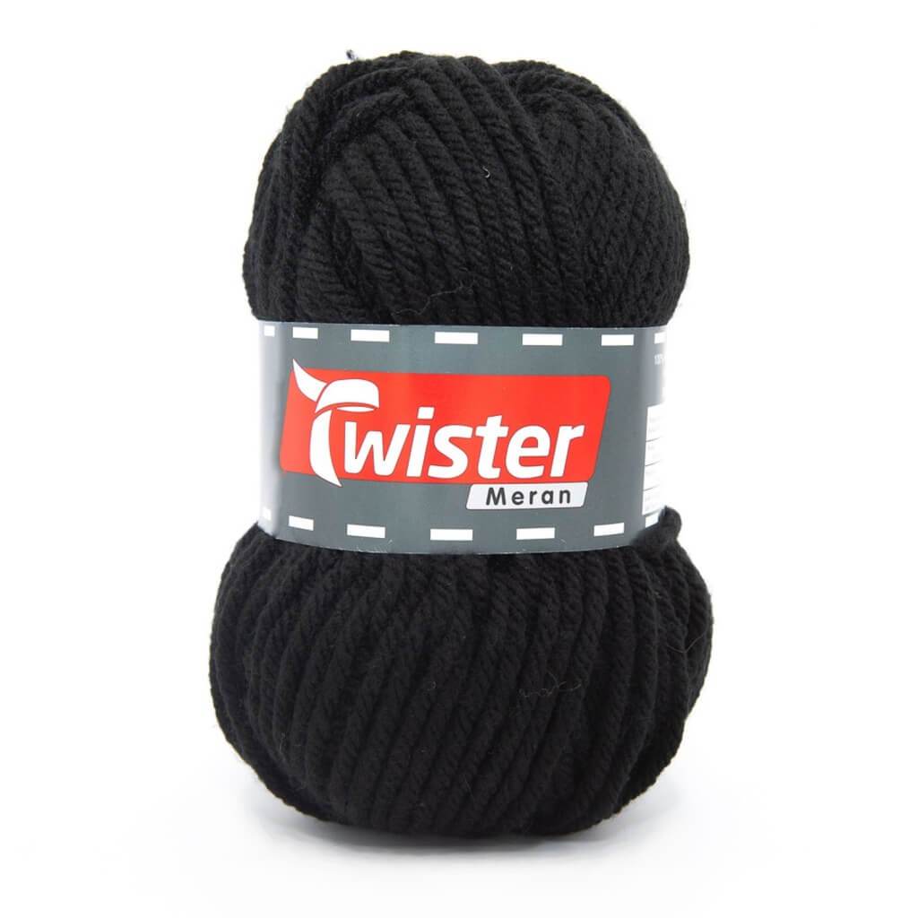 Twister Meran 100g 90 - Schwarz Lieblingsgarn