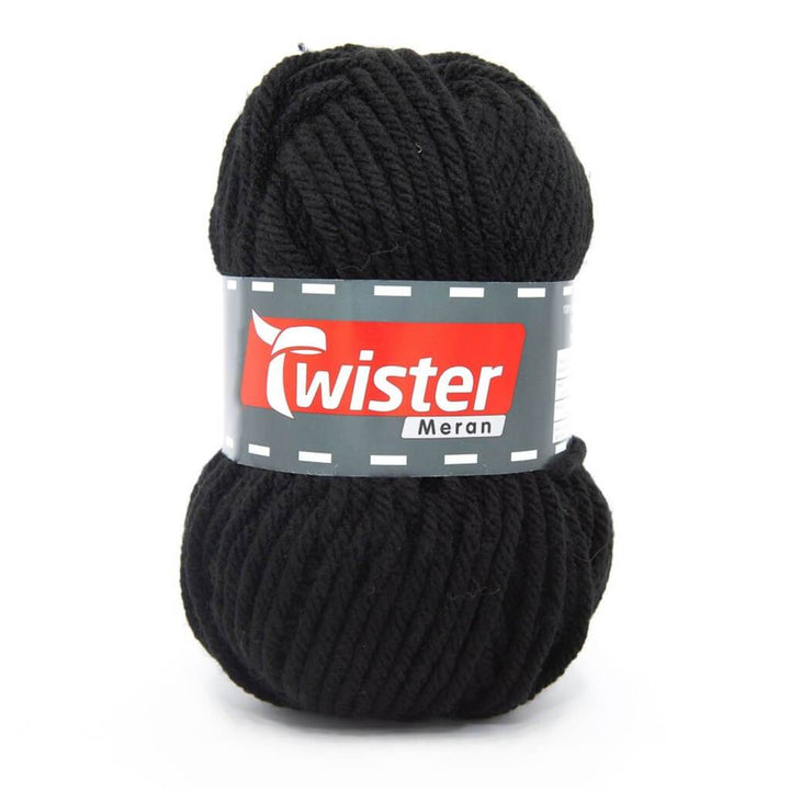 Twister Meran 100g 90 - Schwarz Lieblingsgarn