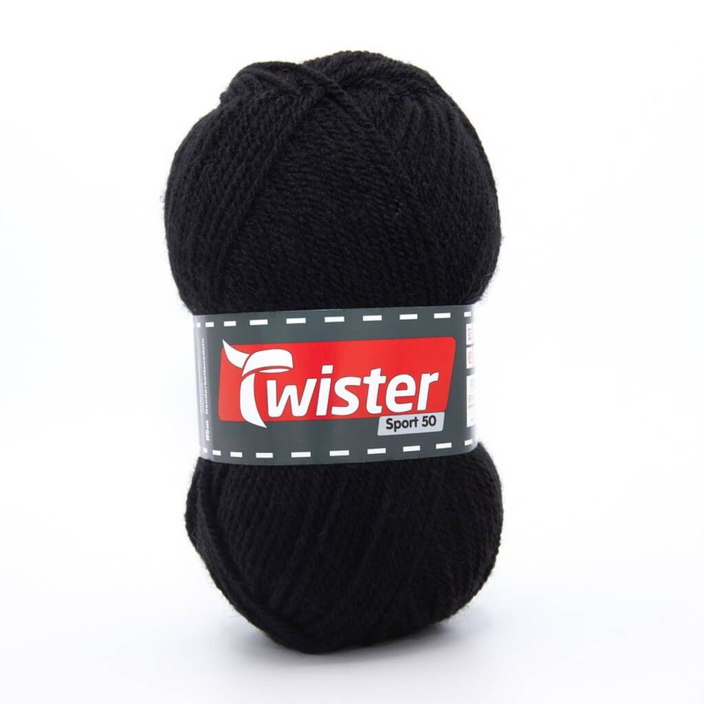 Twister Sport 50 90 - Schwarz Lieblingsgarn