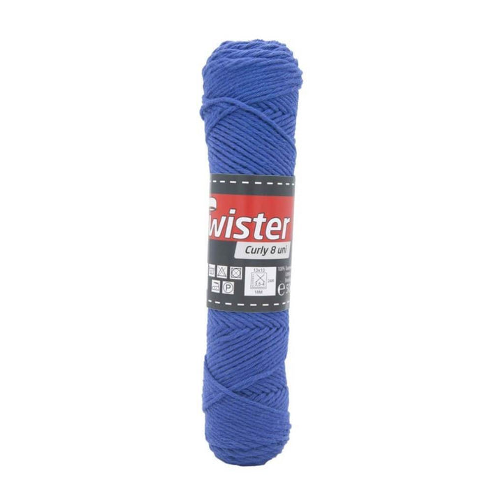Twister Curly 8 50g - Topflappengarn 56 - Royal Lieblingsgarn