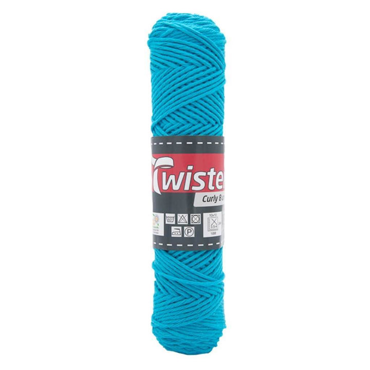 Twister Curly 8 50g - Topflappengarn 69 - Smaragd Lieblingsgarn