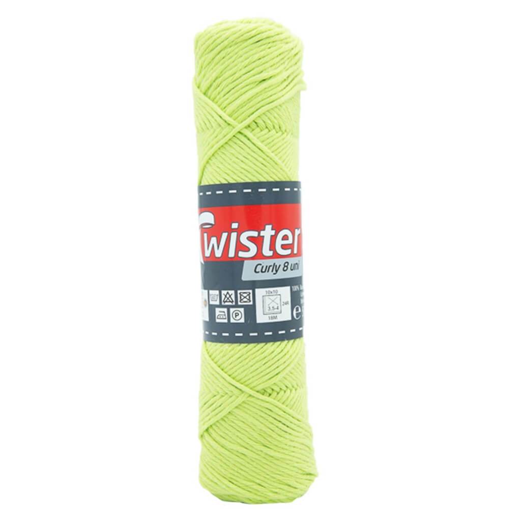 Twister Curly 8 50g - Topflappengarn 71 - Pistazie Lieblingsgarn